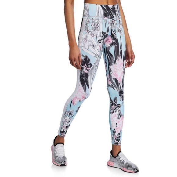 Nike Pants - Nike Size XS All-In Floral Mesh Panel In High Waisted Tights